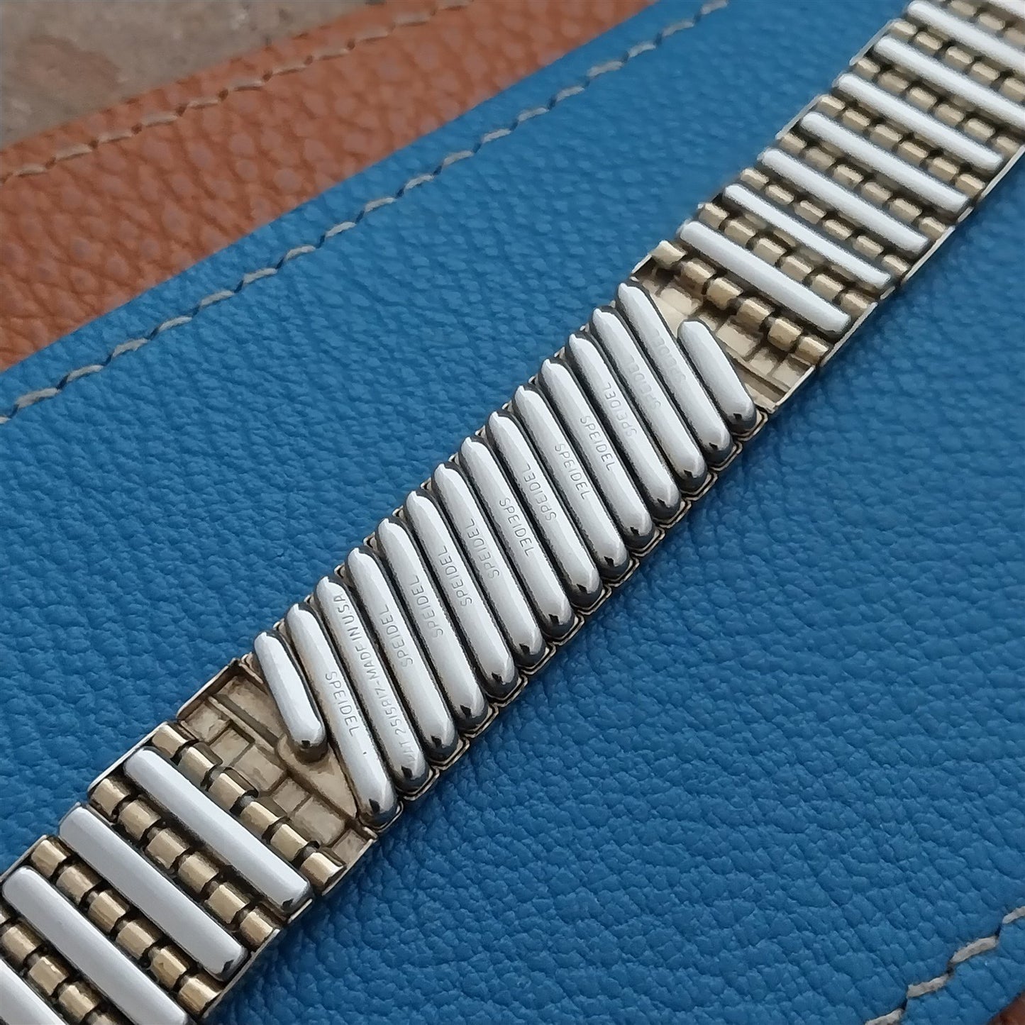 1950s Yellow Gold Filled Speidel mcm Vintage Watch Band nos