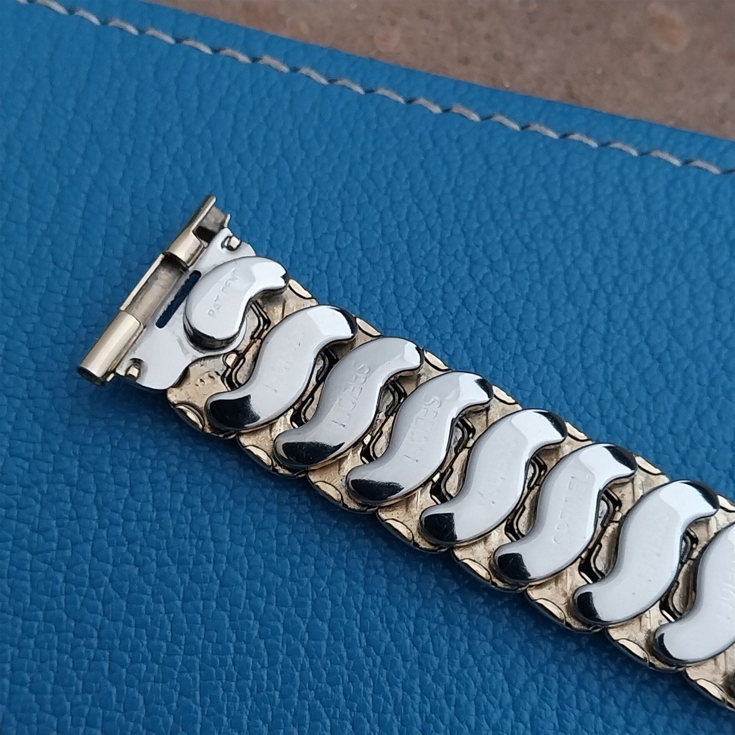 Speidel Cobblestone 1950s 10k Gold-Filled Watch Band