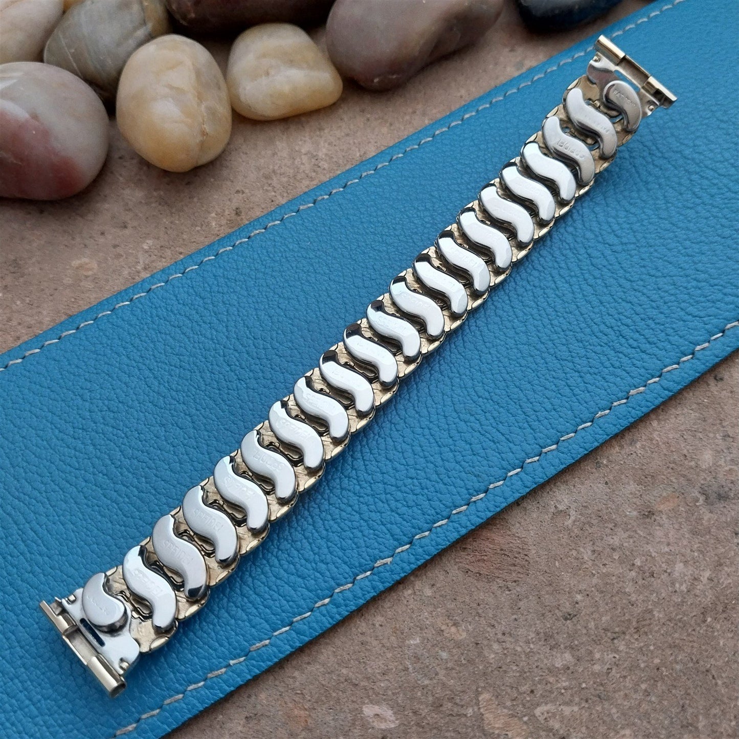 Speidel Cobblestone 1950s 10k Gold-Filled Watch Band