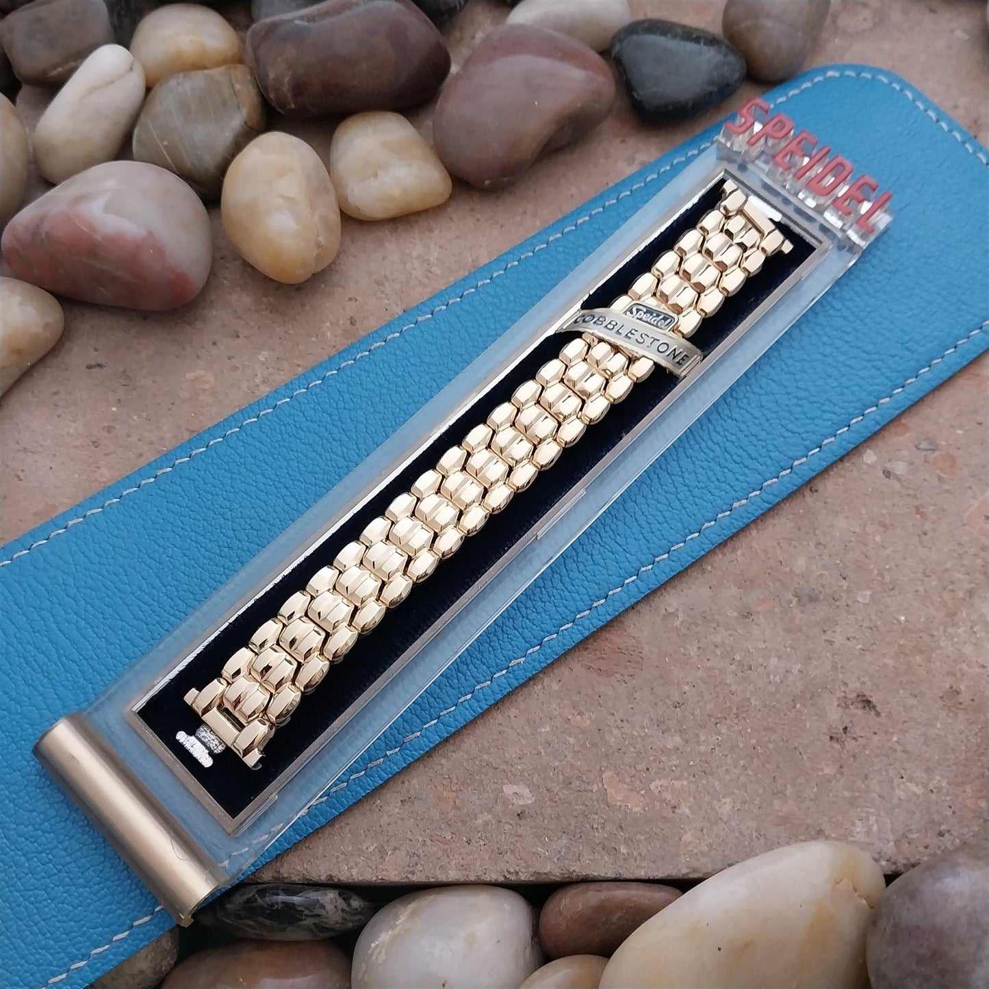 Speidel Cobblestone 1950s 10k Gold-Filled Watch Band