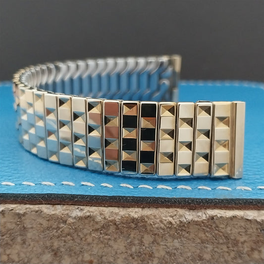 Vintage 1953 Yellow Gold-Fill Speidel Balboa 5/8" Unused NOS Classic Watch Band