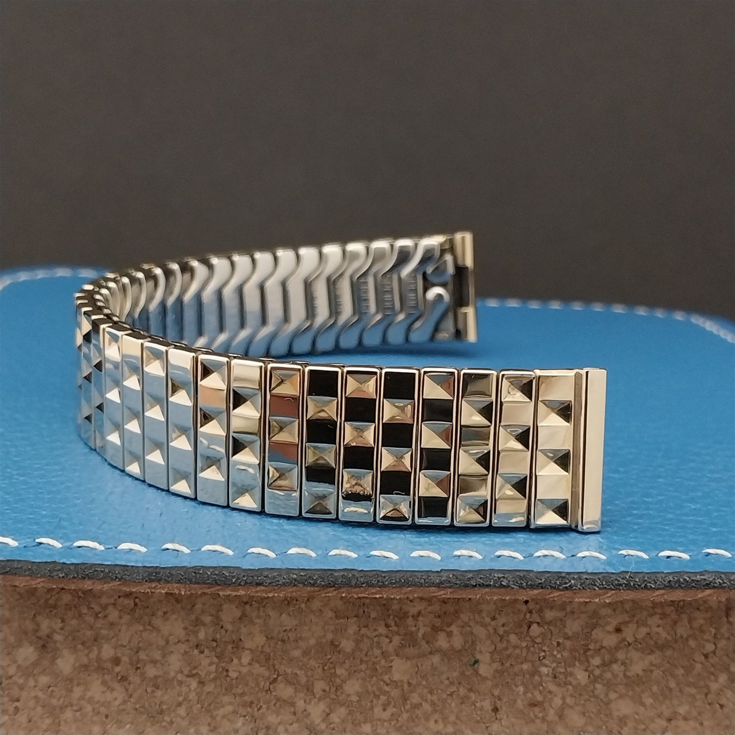 Vintage 1954 10k Yellow Gold-Fill Classic Speidel Balboa 5/8" Unused Watch Band