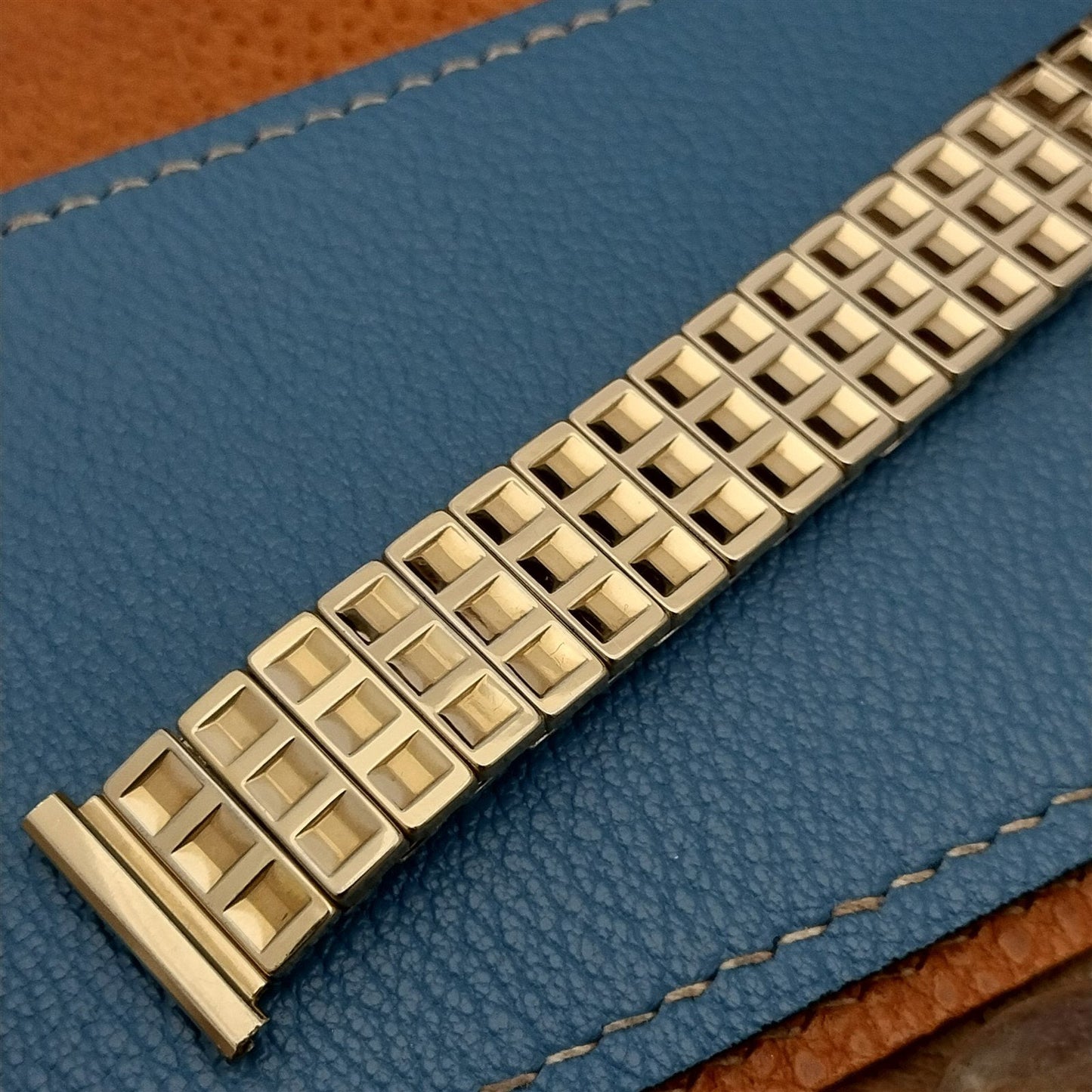 1958 Vintage Yellow Gold-Filled 19mm 18mm 16mm Speidel Classic Unused Watch Band