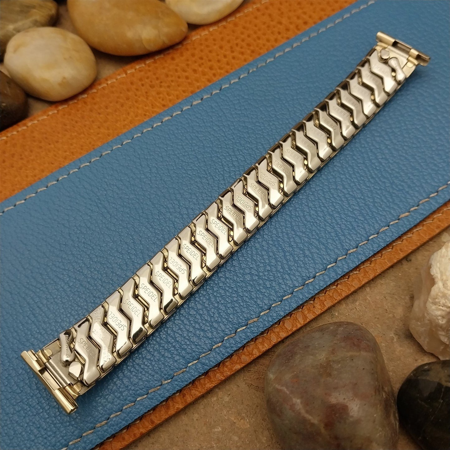 Vintage 1959 10k Yellow Gold-Filled 19mm 18mm 16mm Speidel mcm Unused Watch Band