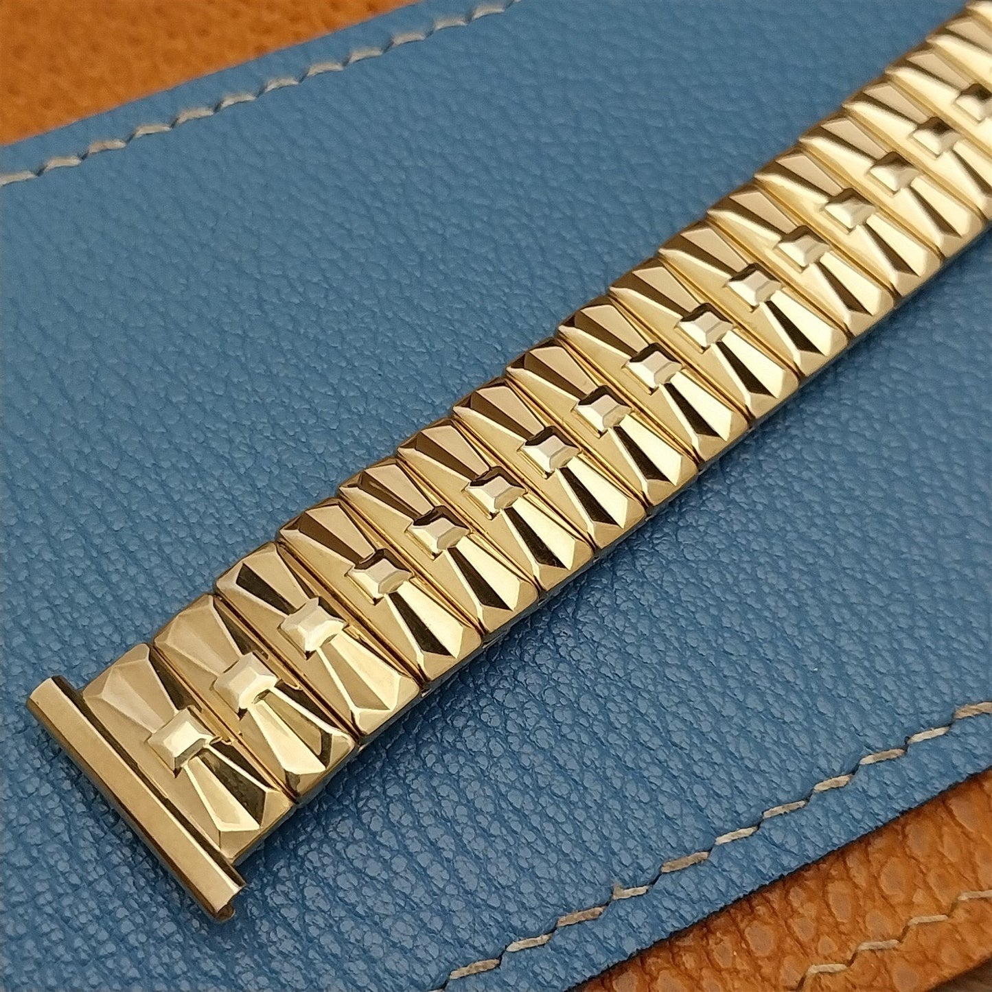 Vintage Speidel Gold-Fill 1957 High Ridge Classic 19mm 18mm 16mm nos Watch Band