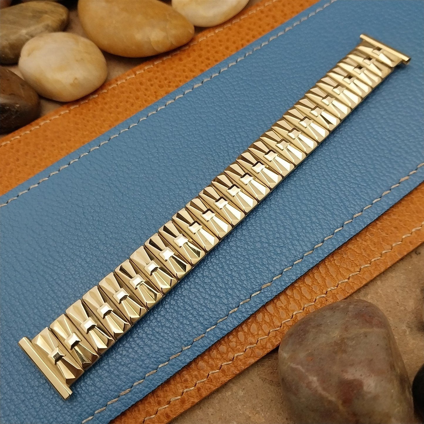 Vintage Speidel Gold-Fill 1959 High Ridge Classic 19mm 18mm 16mm nos Watch Band