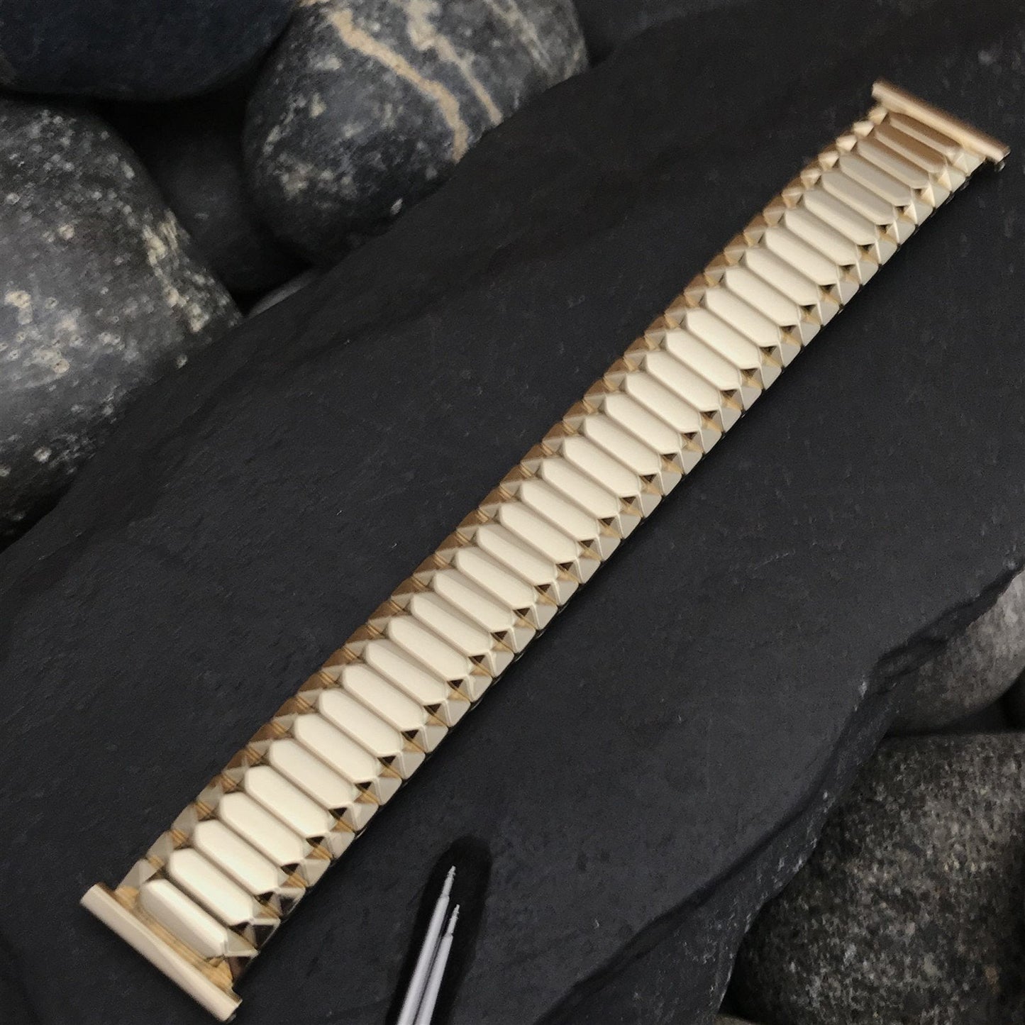 1959 10k Gold-Filled Speidel First Nighter 19mm 18mm 16mm nos Vintage Watch Band