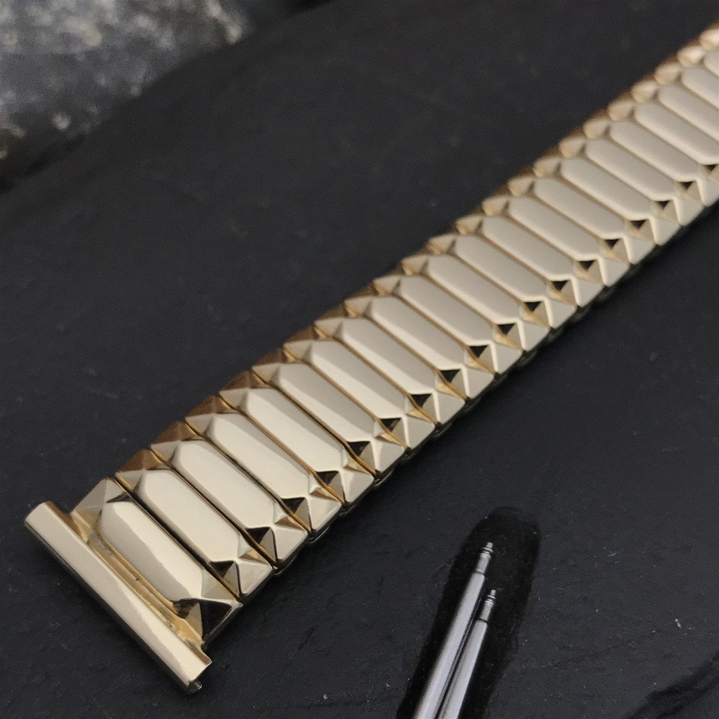 1959 10k Gold-Filled Speidel First Nighter 19mm 18mm 16mm nos Vintage Watch Band