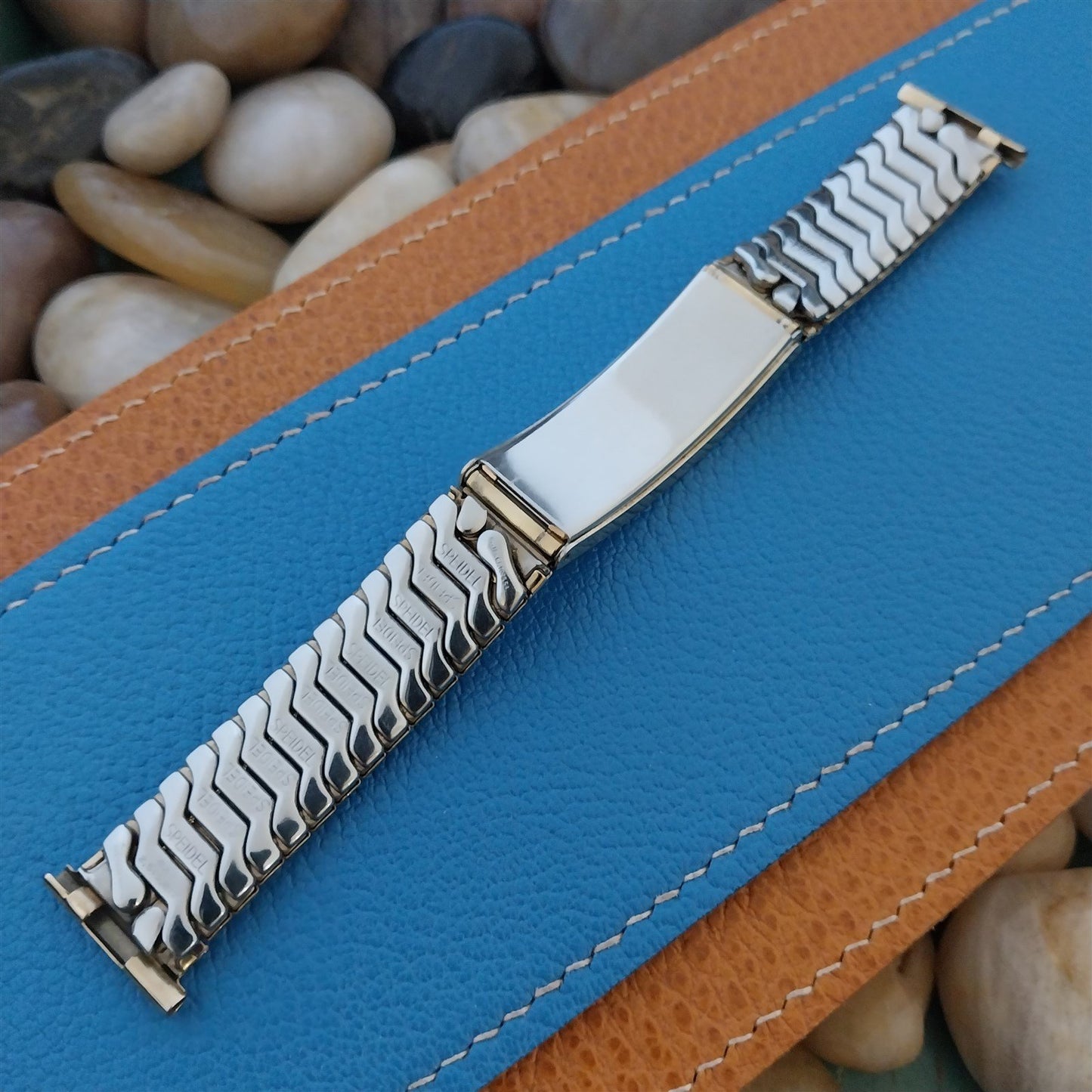 1954 Gold Filled Photo Keepsake Speidel USA Classic nos Vintage Watch Band