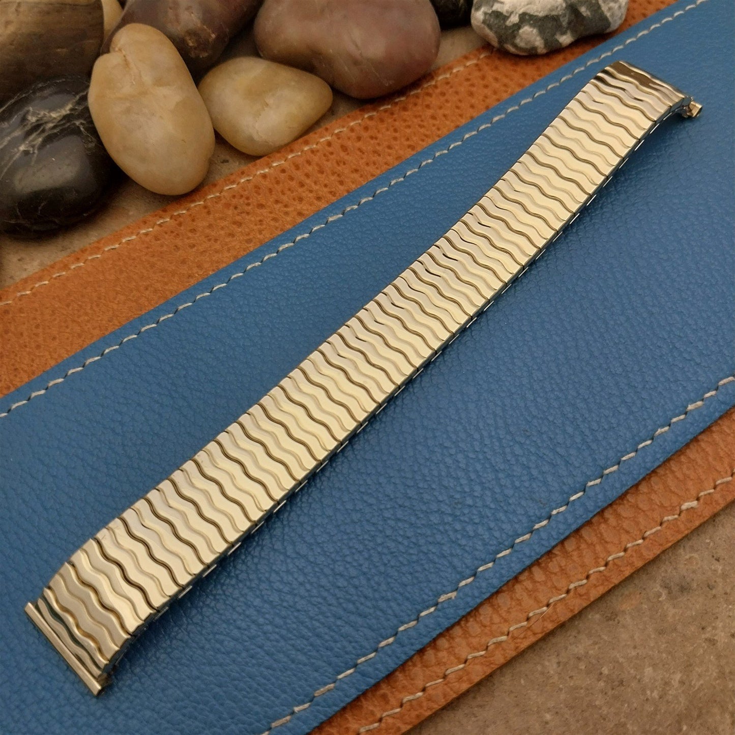 Vintage 17.2mm 17mm 16mm Gold-Filled Speidel Riptide Unused Classic Watch Band