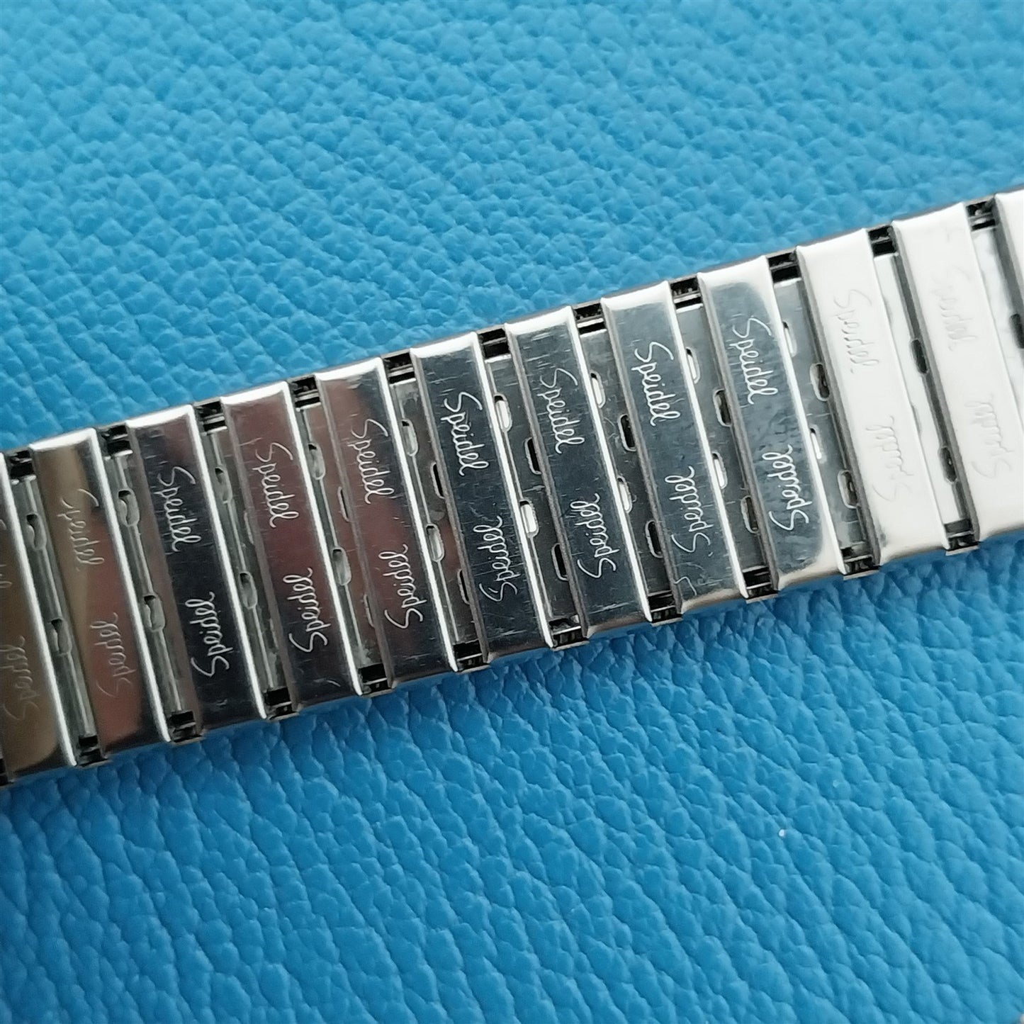 Vintage 1970s 17mm 16mm Yellow Gold RGP Speidel Riptide 17.2mm Watch Band