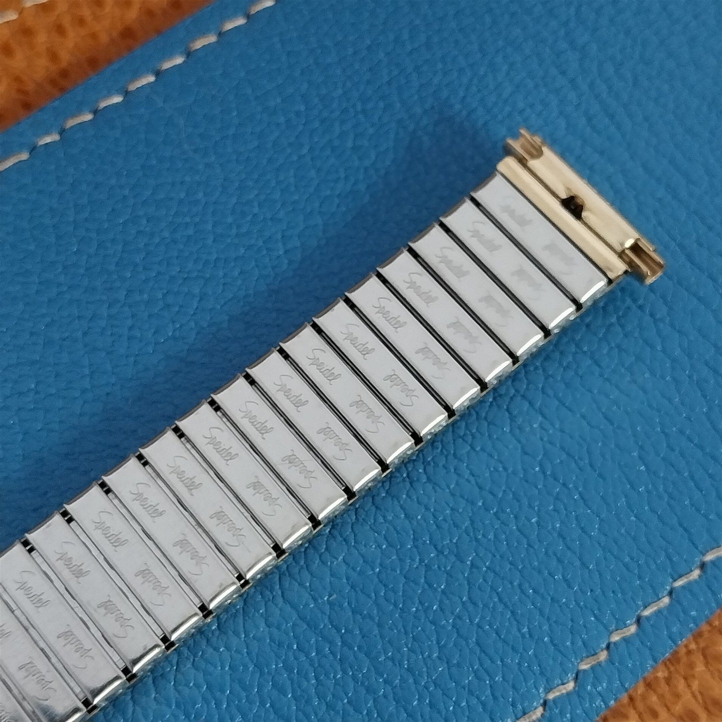 1970s Vintage 19mm 18mm 16m Yellow Gold RGP Speidel Expansion Unused Watch Band