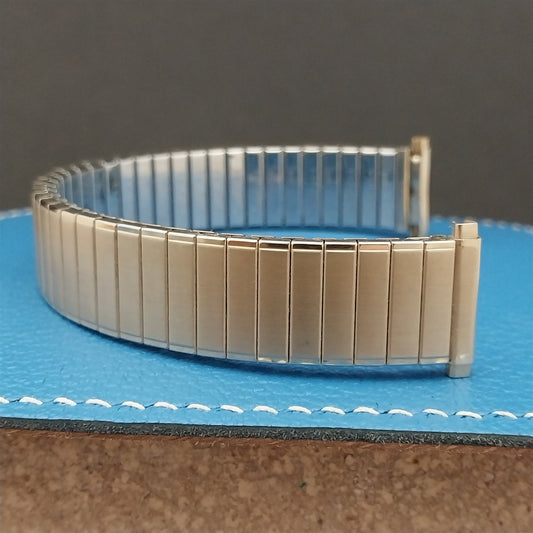 Vintage Long 16mm 18mm 19mm Classic 970s Gold-Tone Speidel Unused Watch Band