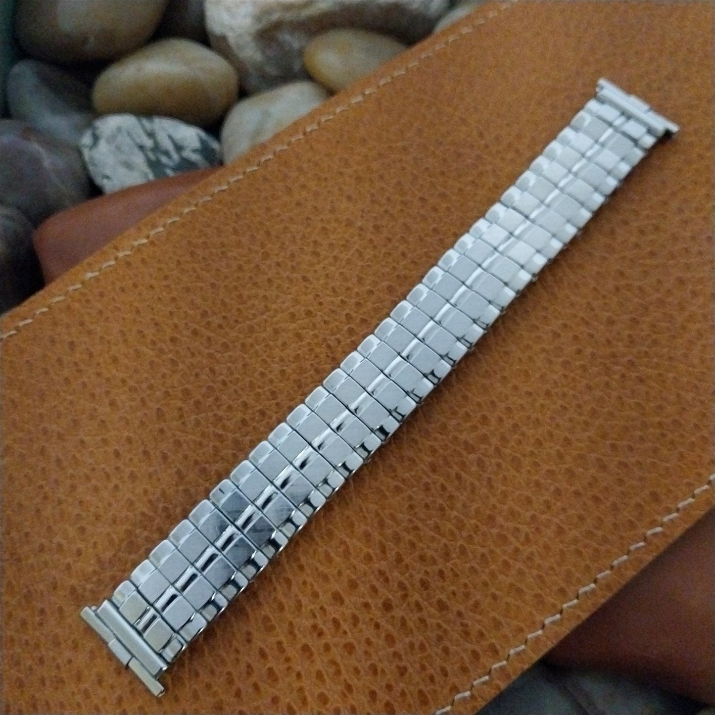 18mm 19mm JB Champion 1960s Stainless Steel Expansion Unused Vintage Watch Band