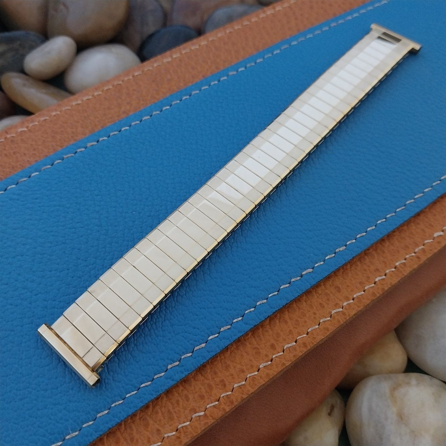 1968 10k yellow Gold-Filled Speidel Sun Valley nos Vintage Watchband