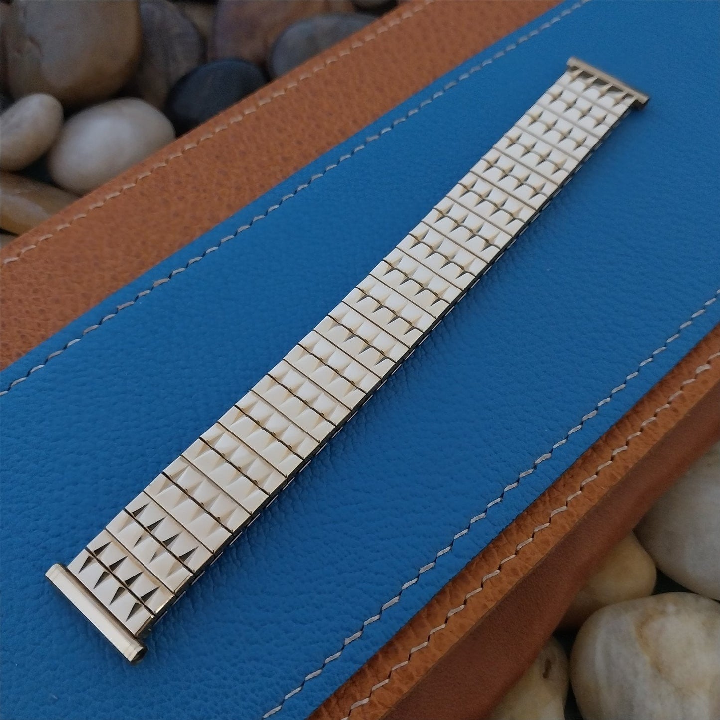 1960 10k yellow Gold-Filled Speidel19mm nos Vintage Watchband