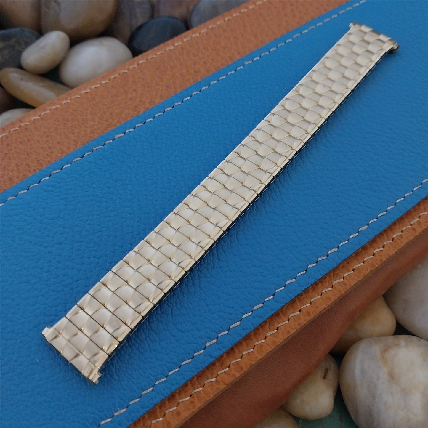 1964 10k yellow Gold-Filled Speidel Spartacus nos Vintage Watch Band