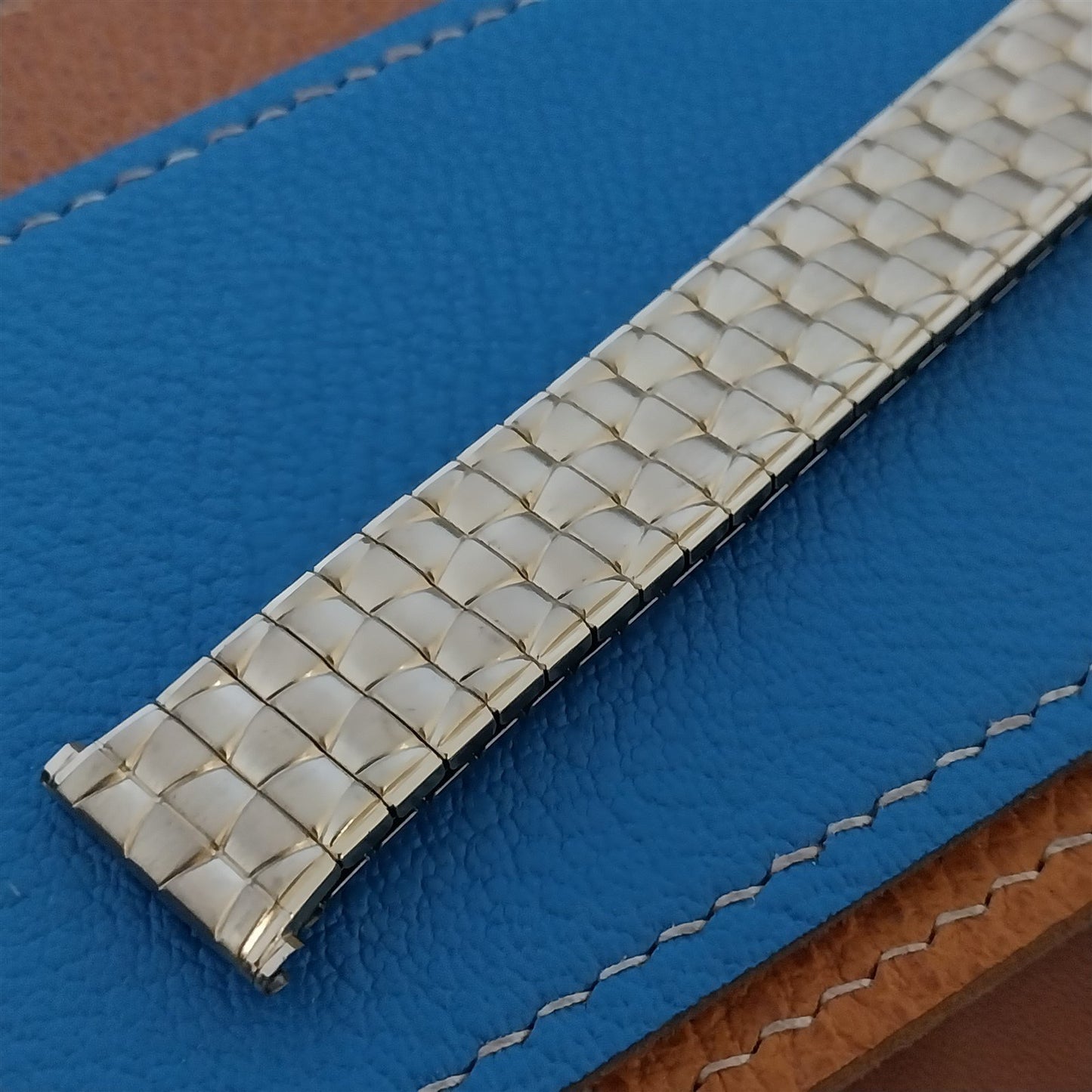 1964 10k yellow Gold-Filled Speidel Spartacus nos Vintage Watch Band