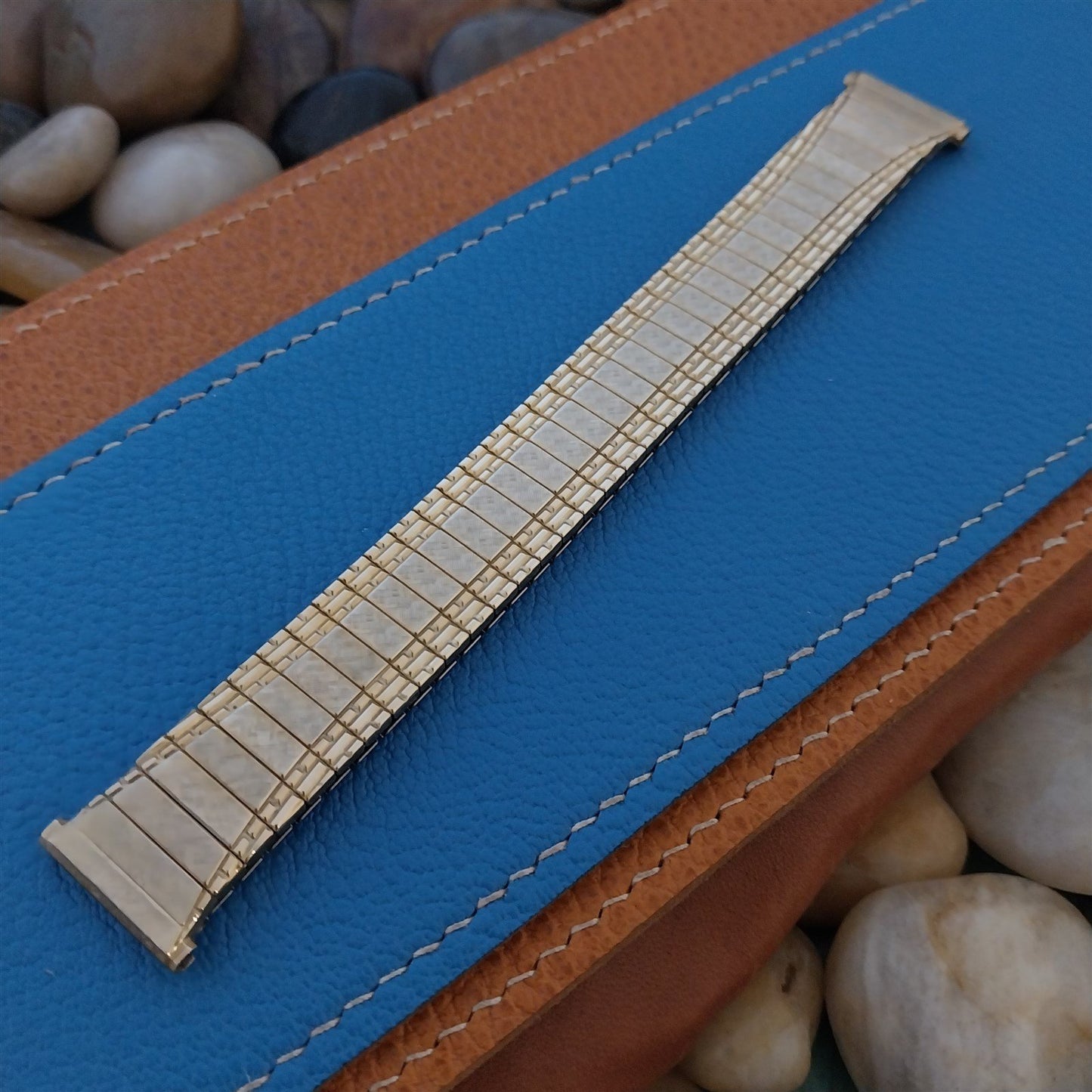 18mm 19mm 1962 10k Yellow Gold-Filled Classic Speidel nos Vintage Watch Band
