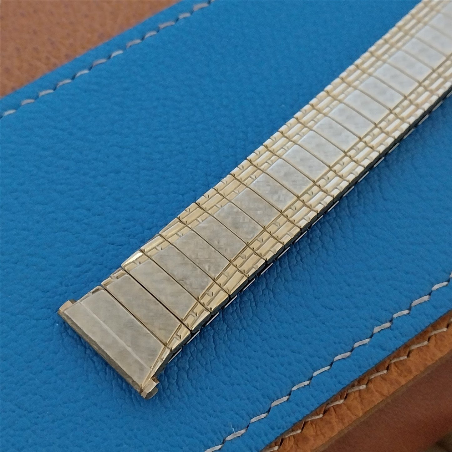 18mm 19mm 1963 10k Yellow Gold-Filled Speidel Classic Unused Vintage Watch Band