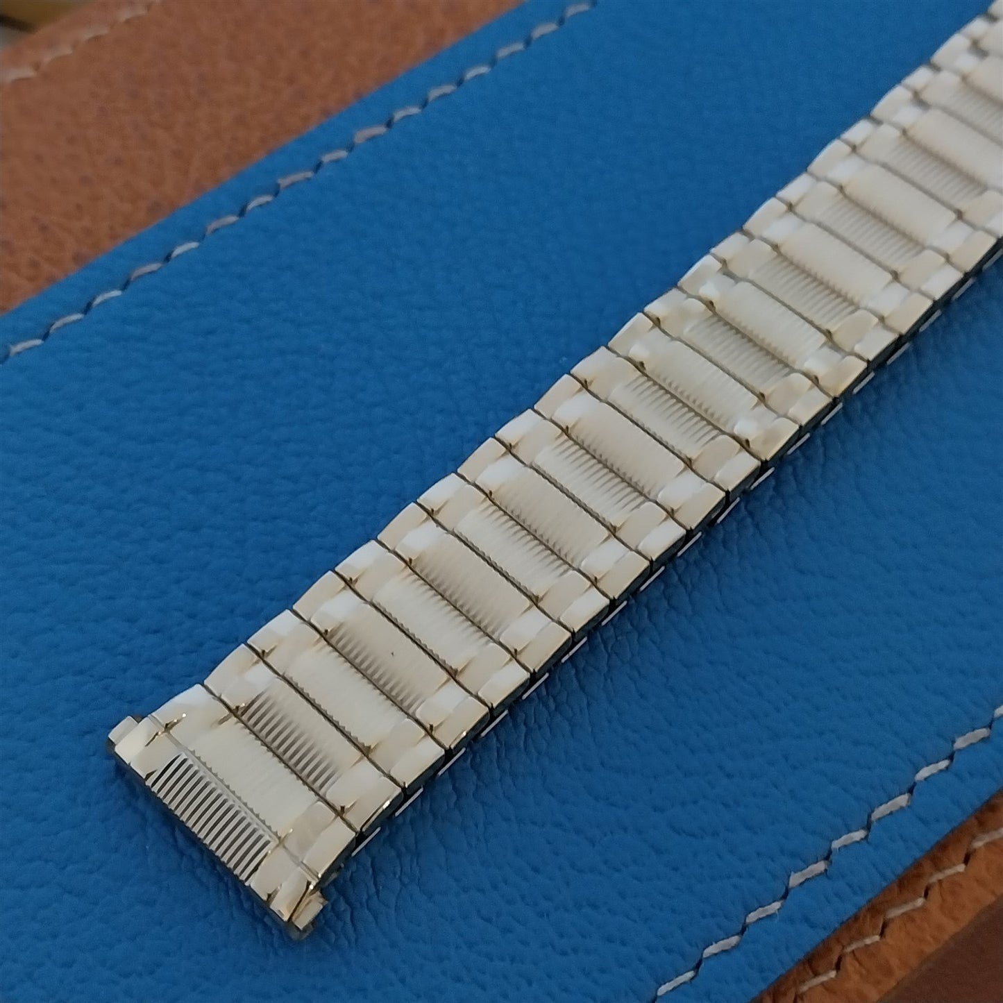 1970 10k yellow Gold-Filled Speidel Colossus nos 19mm Vintage Watchband