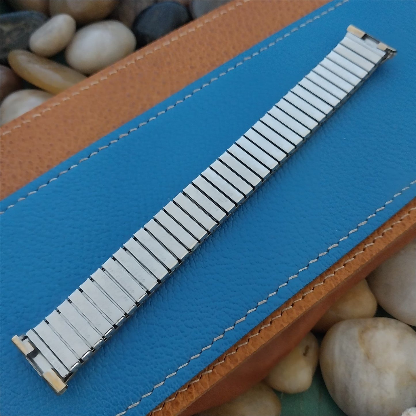 1970 10k yellow Gold-Filled Speidel Colossus nos 19mm Vintage Watchband