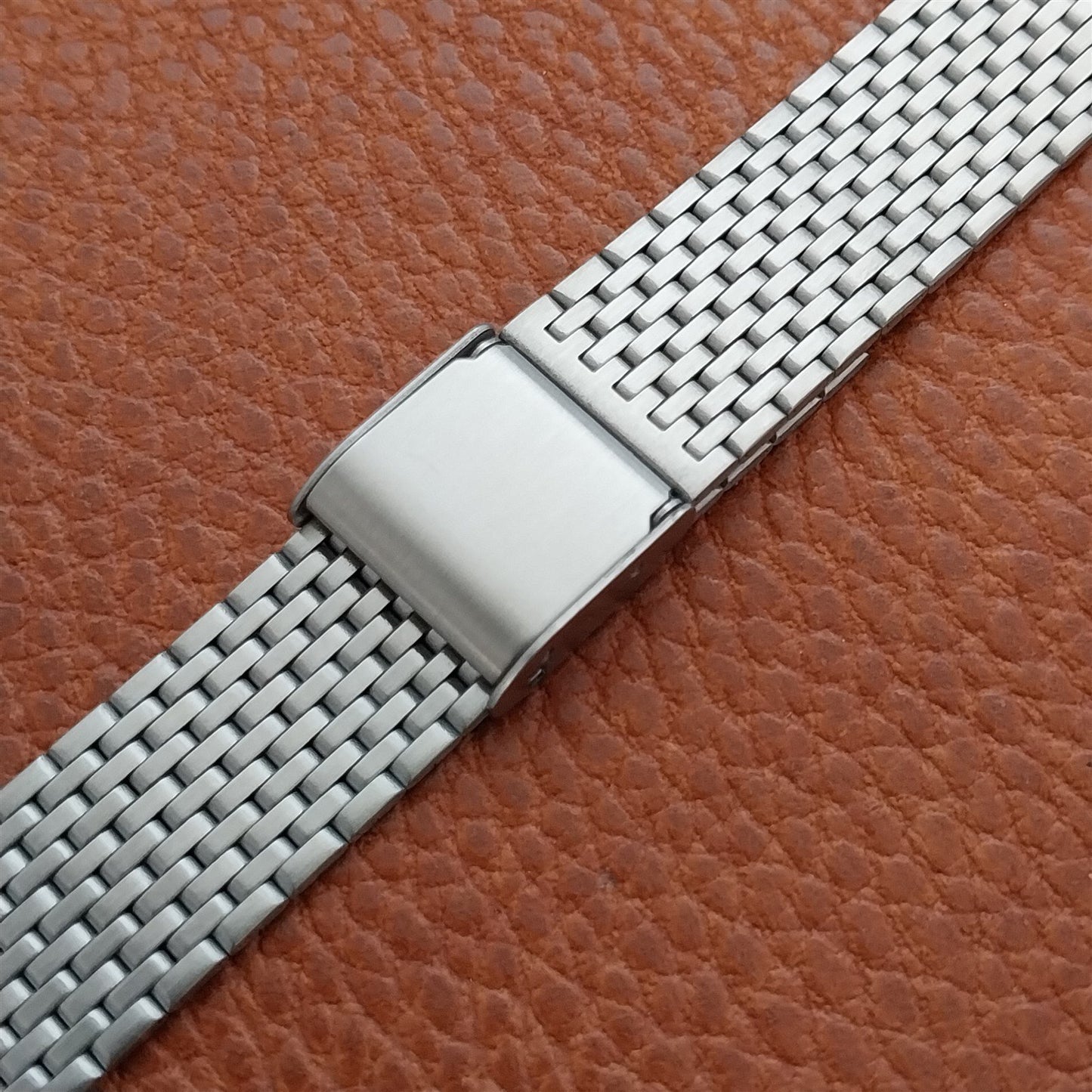 17mm 18mm 19mm 20mm Kreisler Stainless Steel Unused 1970s Vintage Watch Band