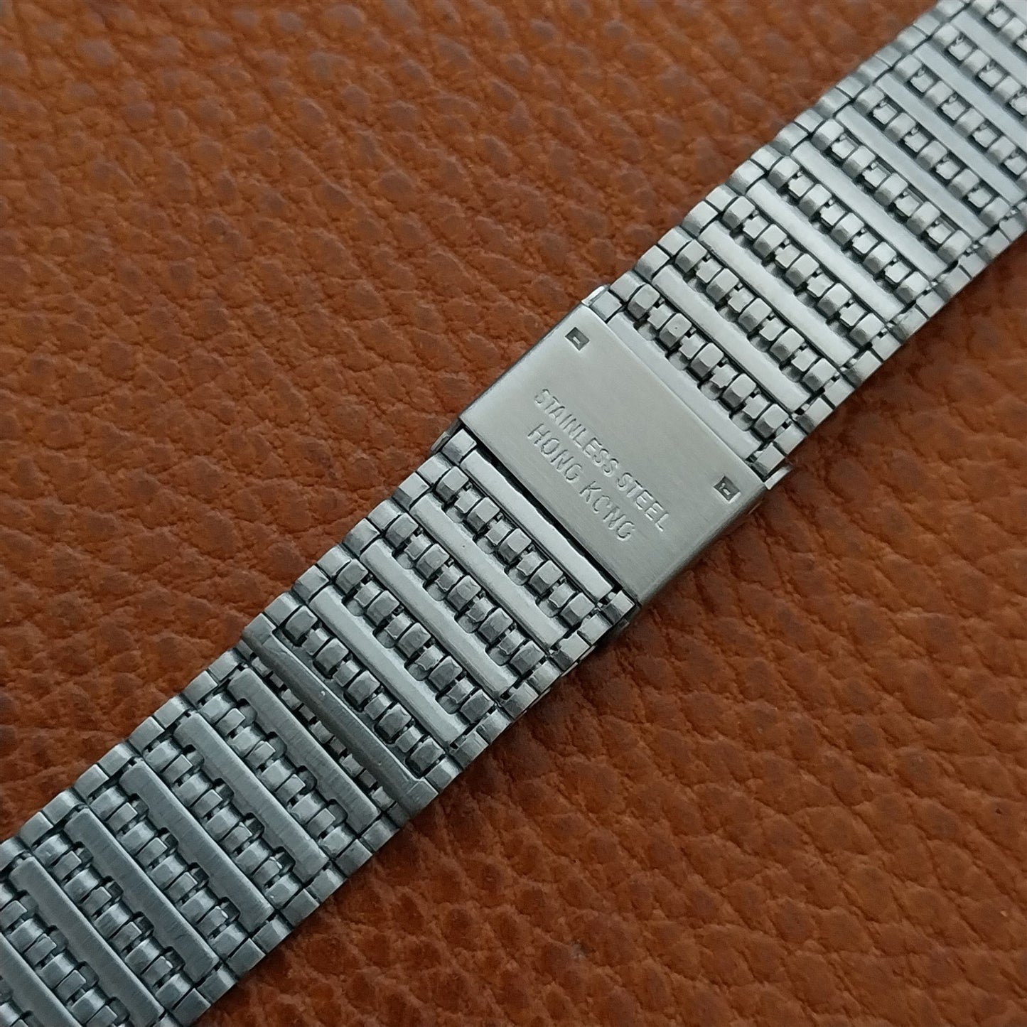17mm 18mm 19mm 20mm Kreisler Stainless Steel Unused 1970s Vintage Watch Band