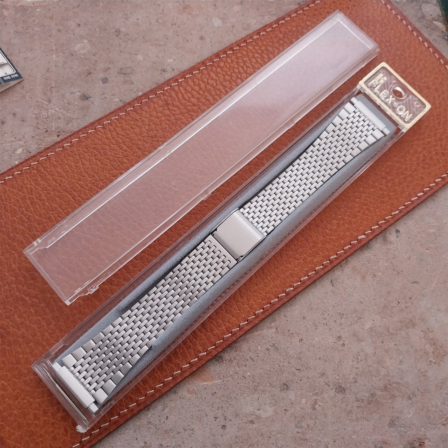 17mm 18mm 19mm 20mm Kreisler Stainless Steel Unused 1970s Vintage Watch Band
