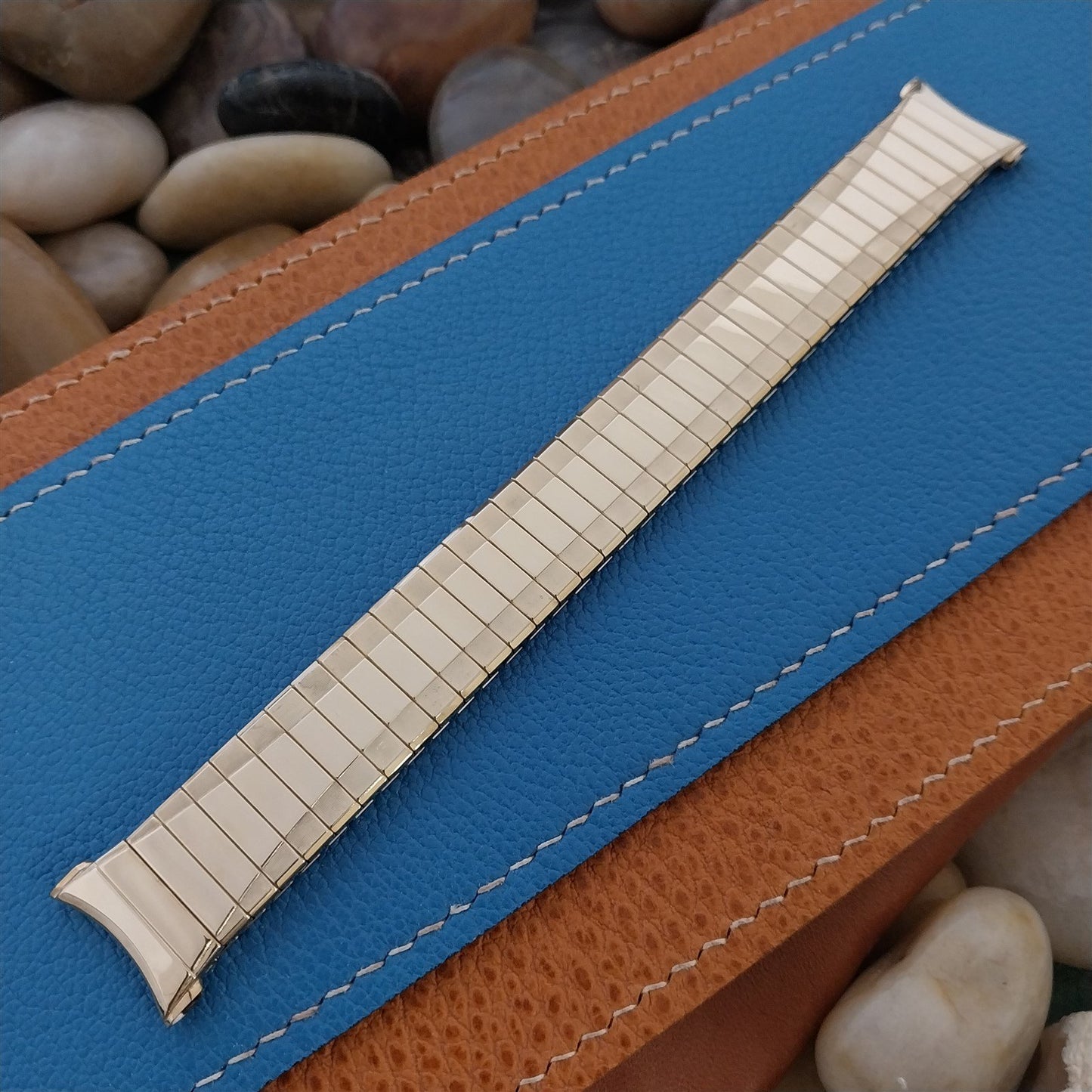 19mm 18mm Speidel Depth 1970 Yellow Gold-Filled Unused Vintage Watch Band