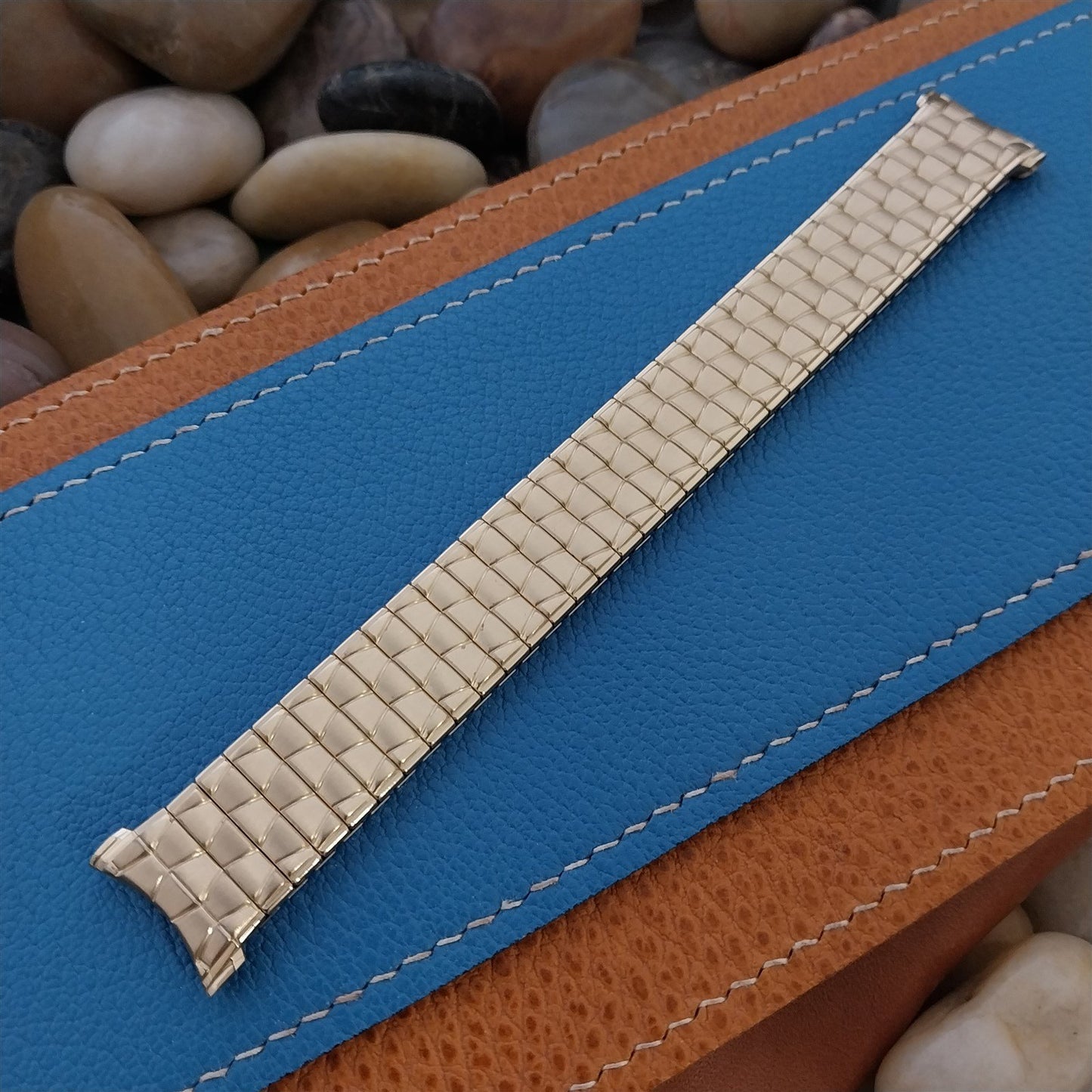 19mm 18mm Speidel Spartacus 1960s Yellow Gold-Filled Unused Vintage Watch Band