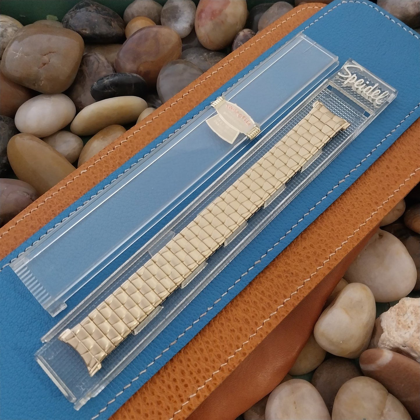 19mm 18mm Speidel Spartacus 1960s Yellow Gold-Filled Unused Vintage Watch Band