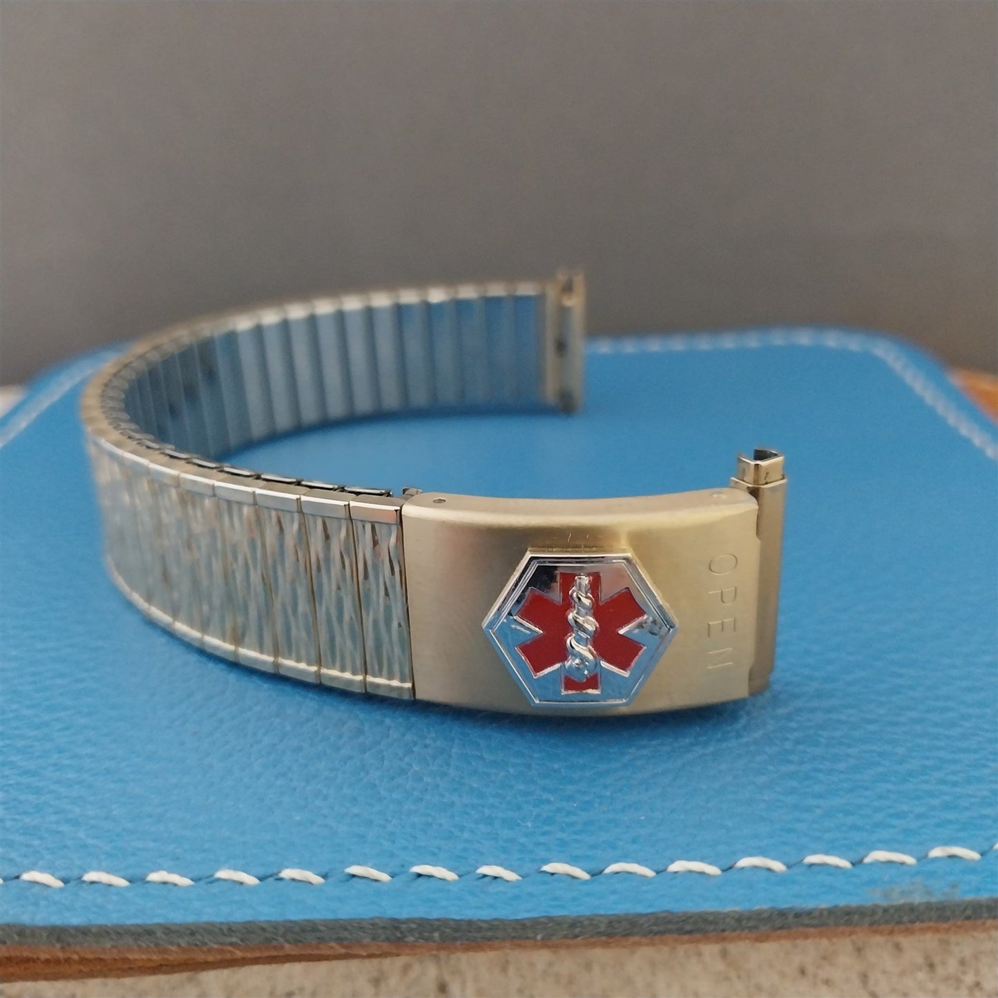 Vintage 16mm 18mm 19mm Speidel Medilog Gold-Filled Valencia nos Watch Band