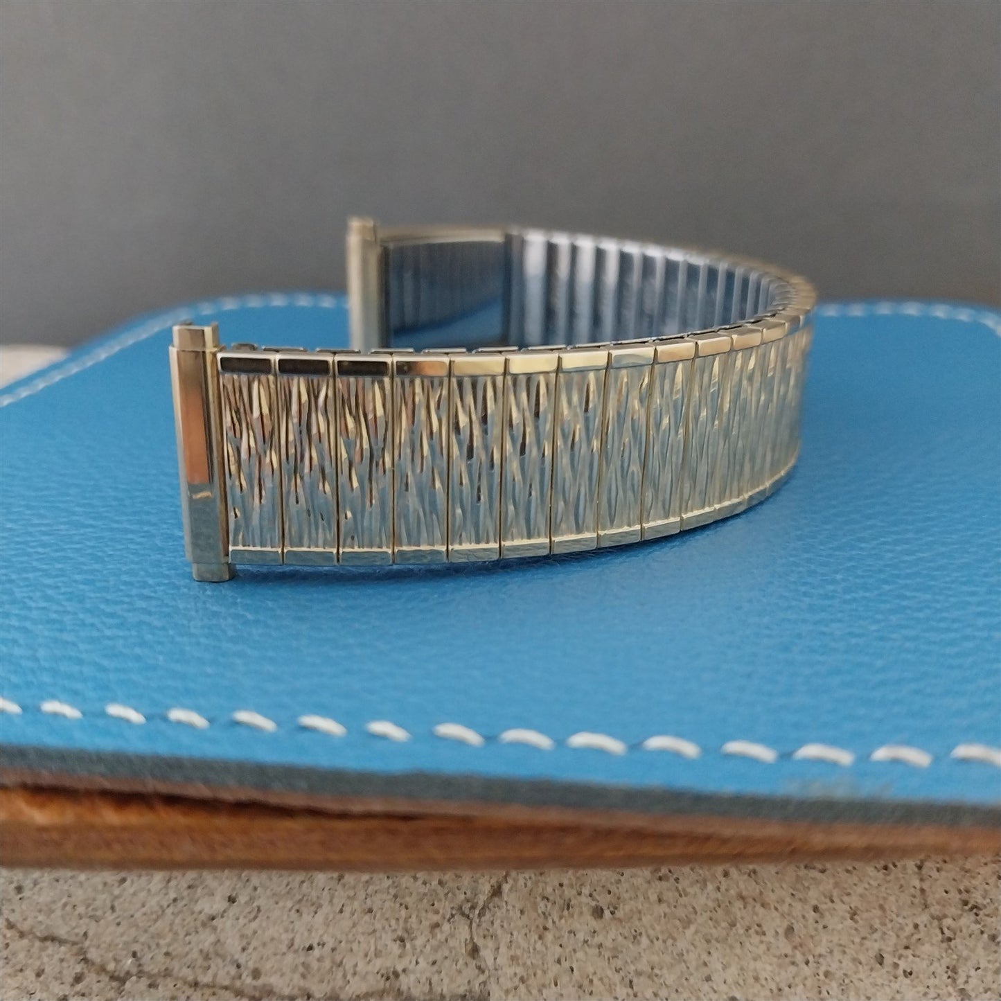 Vintage 16mm 18mm 19mm Speidel Medilog Gold-Filled Valencia nos Watch Band