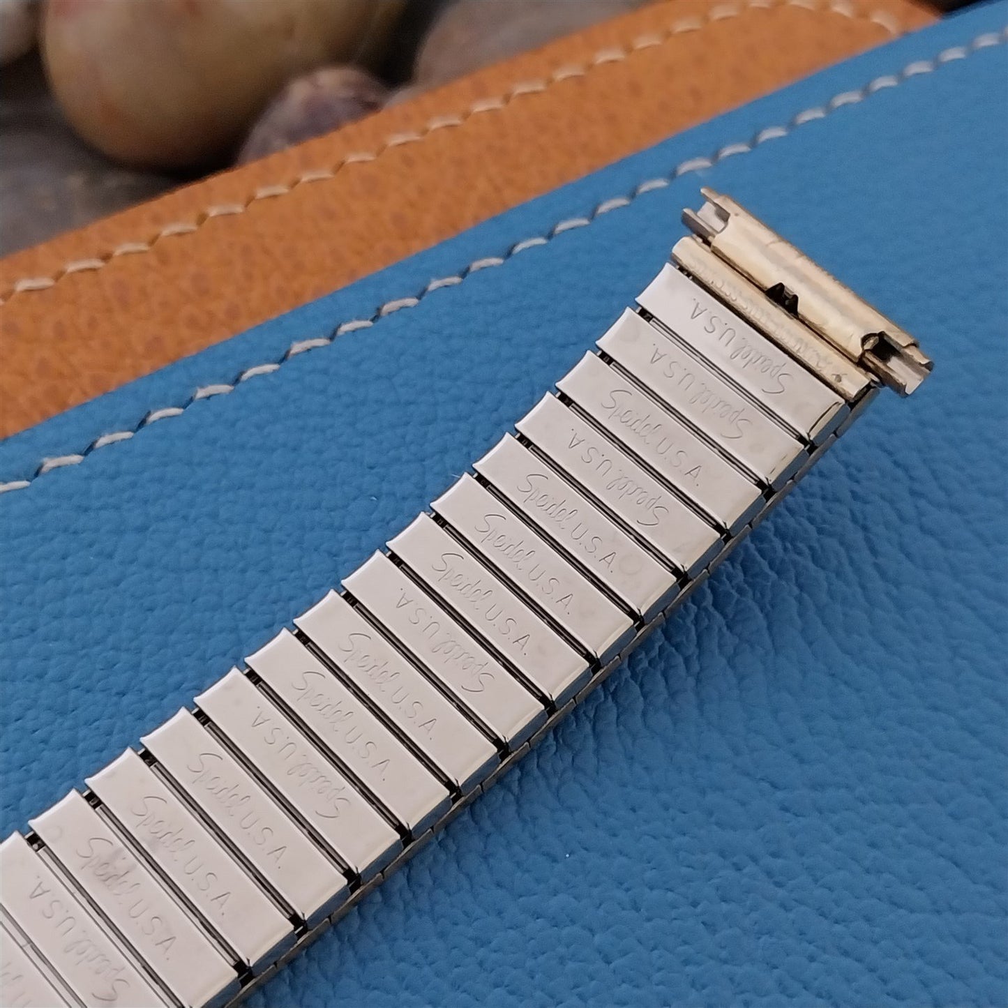 Vintage 16mm 18mm 19mm Speidel Medilog Gold-Filled Valencia nos Watch Band