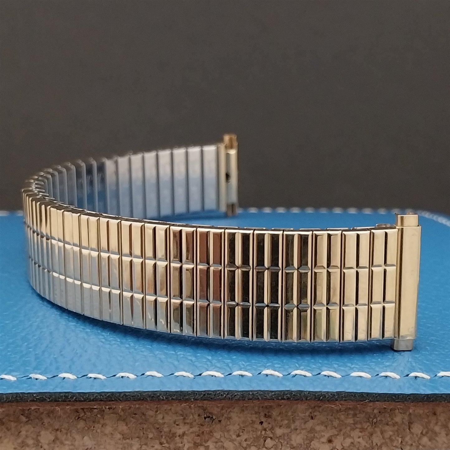 16mm 18mm 19mm 1970s 10k Yellow Gold RGP Speidel Unused nos Vintage Watch Band