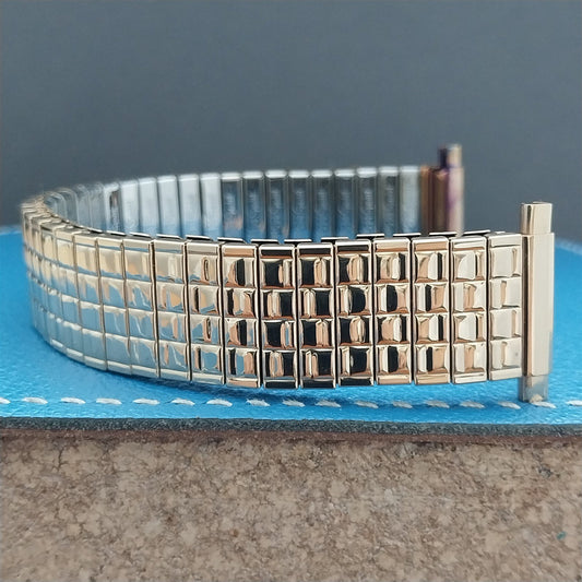 20mm 19mm 18mm 16mm Gold-Tone Speidel Hirsch nos Vintage Watch Band