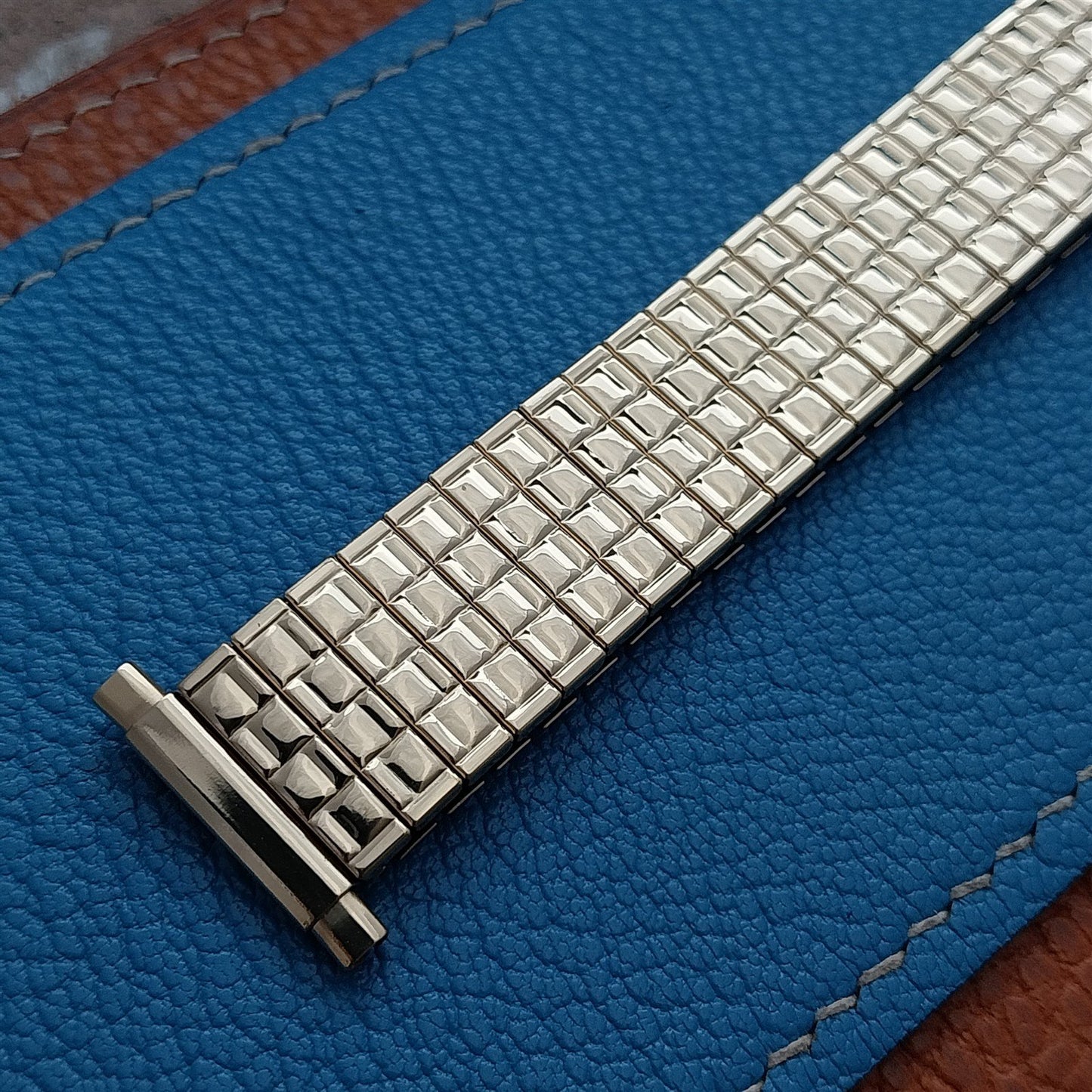 20mm 19mm 18mm 16mm Gold-Tone Speidel Hirsch nos Vintage Watch Band