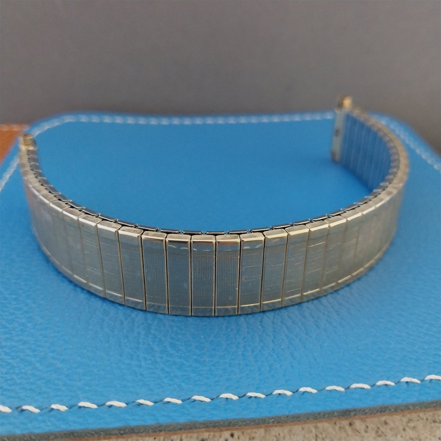 1970s Vintage Yellow Gold RGP Classic Speidel Florentine Unused Watchband