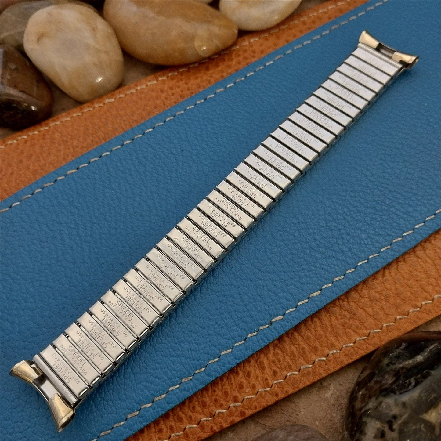 1963 Vintage 19mm 18mm 17mm Gold-Fill Stretch Unused Speidel Meteor Watch Band