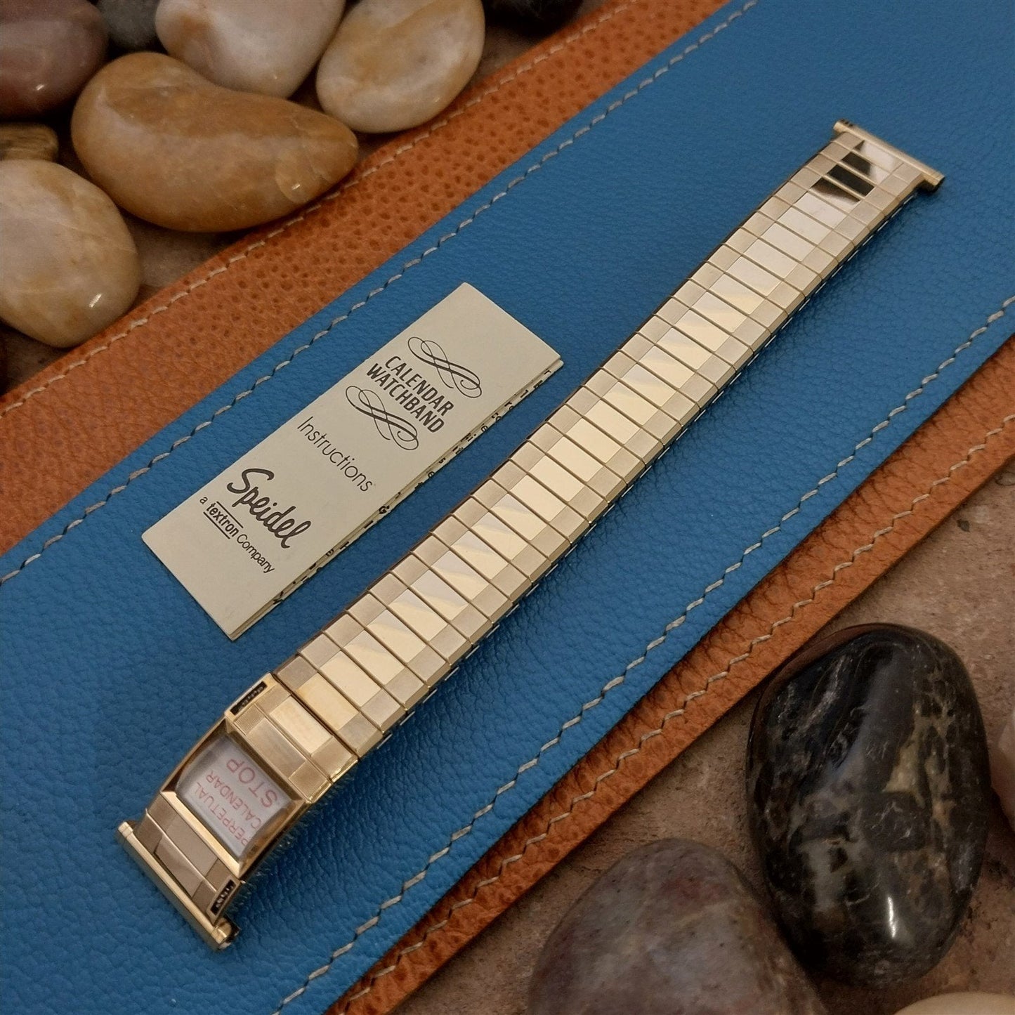 16mm 18mm 19mm Speidel Sun Valley Perpetual Calendar 10k GF Vintage Watch Band