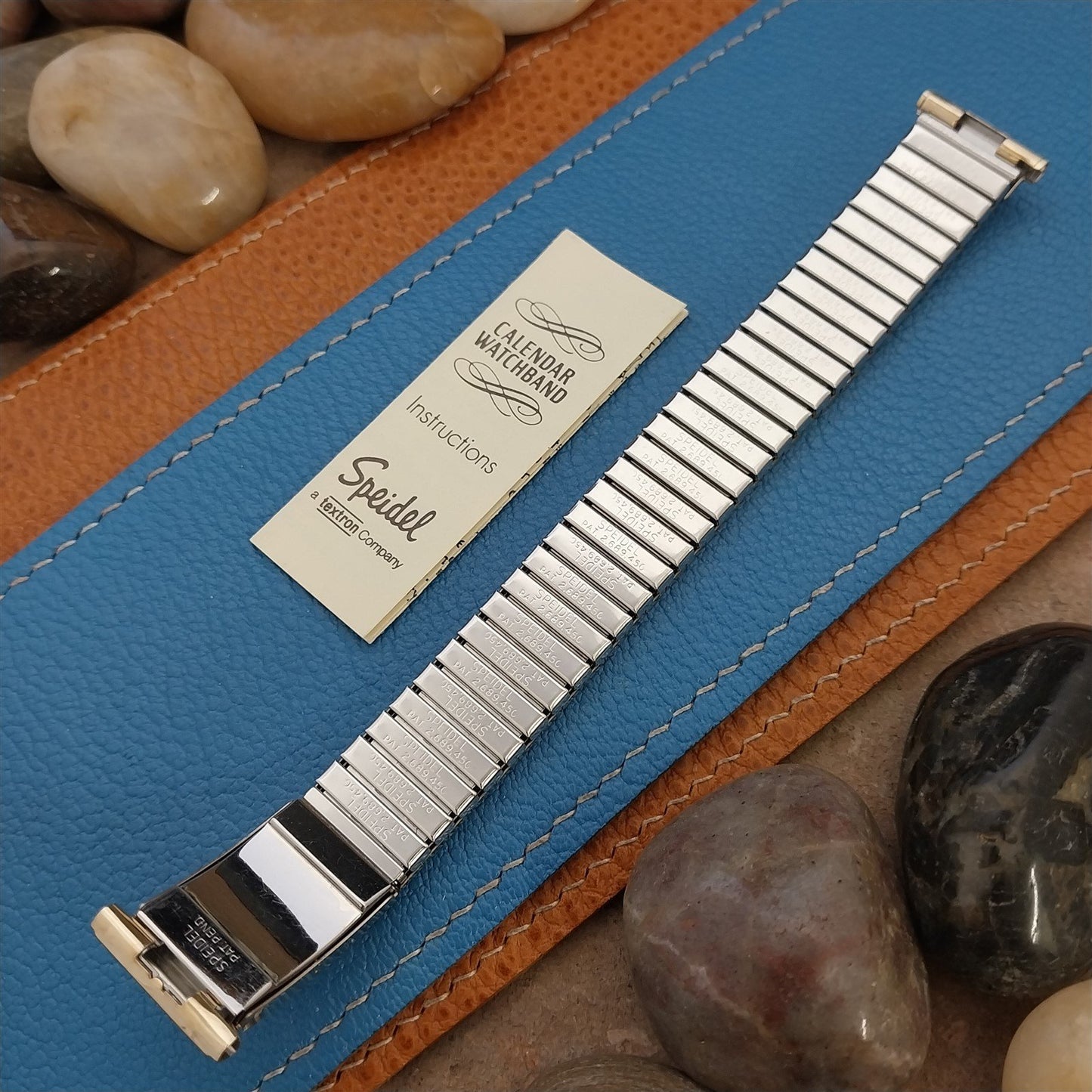 18mm 19mm Speidel Valencia Perpetual Calendar Unused 10k Gold Vintage Watch Band