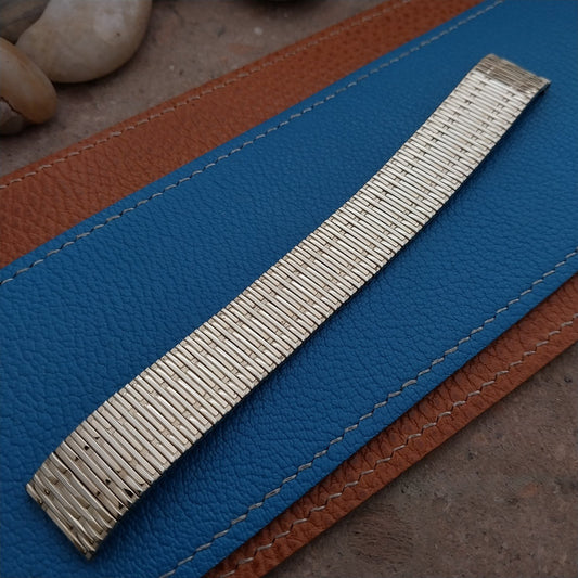 17.2mm Thinline 10k Gold-Filled nos 1970s Speidel USA Vintage Watch Band