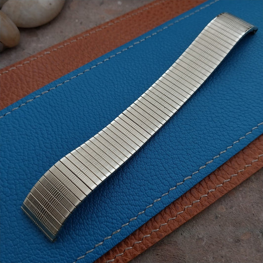 17.2mm 10k Gold-Fill Speidel Thinline 1970s Classic Stretch Unused Watch Band