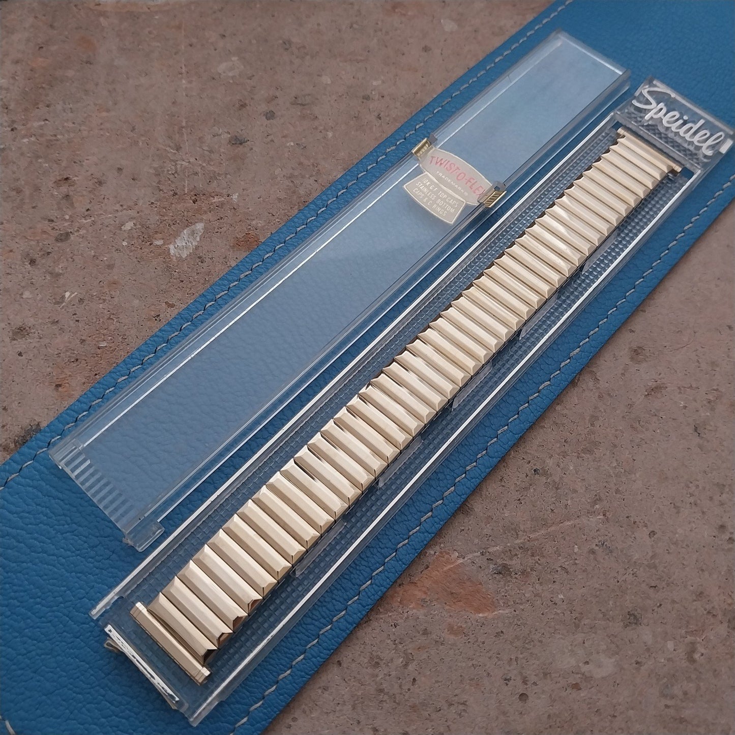 1969 19mm 18mm 17mm 16mm Gold-Fill Fullback Speidel nos Vintage Watch Band