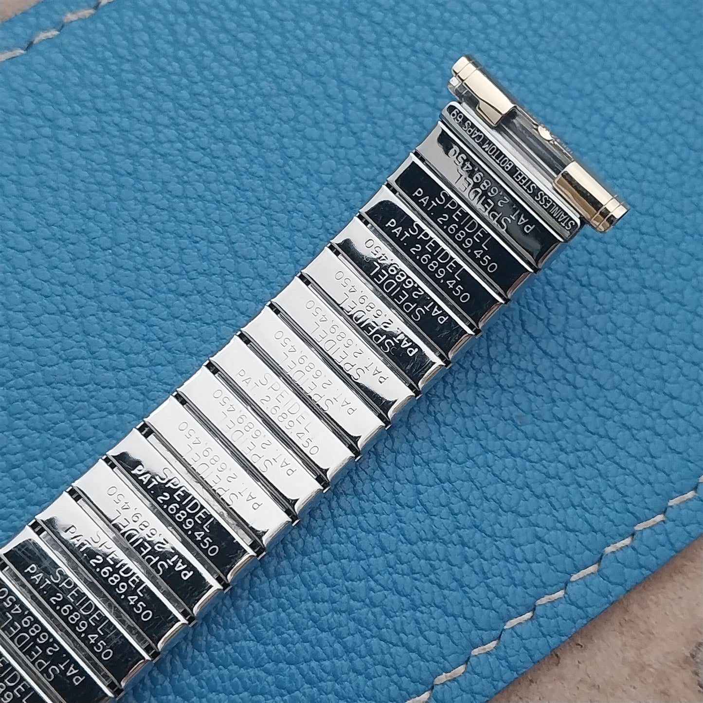 1969 19mm 18mm 17mm 16mm Gold-Fill Fullback Speidel nos Vintage Watch Band
