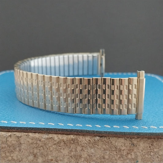 18mm 19mm 20mm 1970s Gold-Tone Speidel nos Unused Expansion Vintage Watch Band