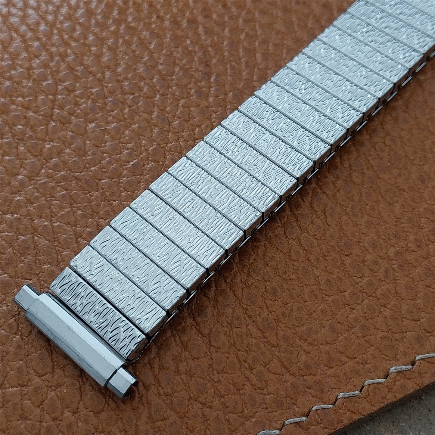18mm 19mm 20mm JB Champion Stainless Steel Expansion nos 70s Vintage Watch Band