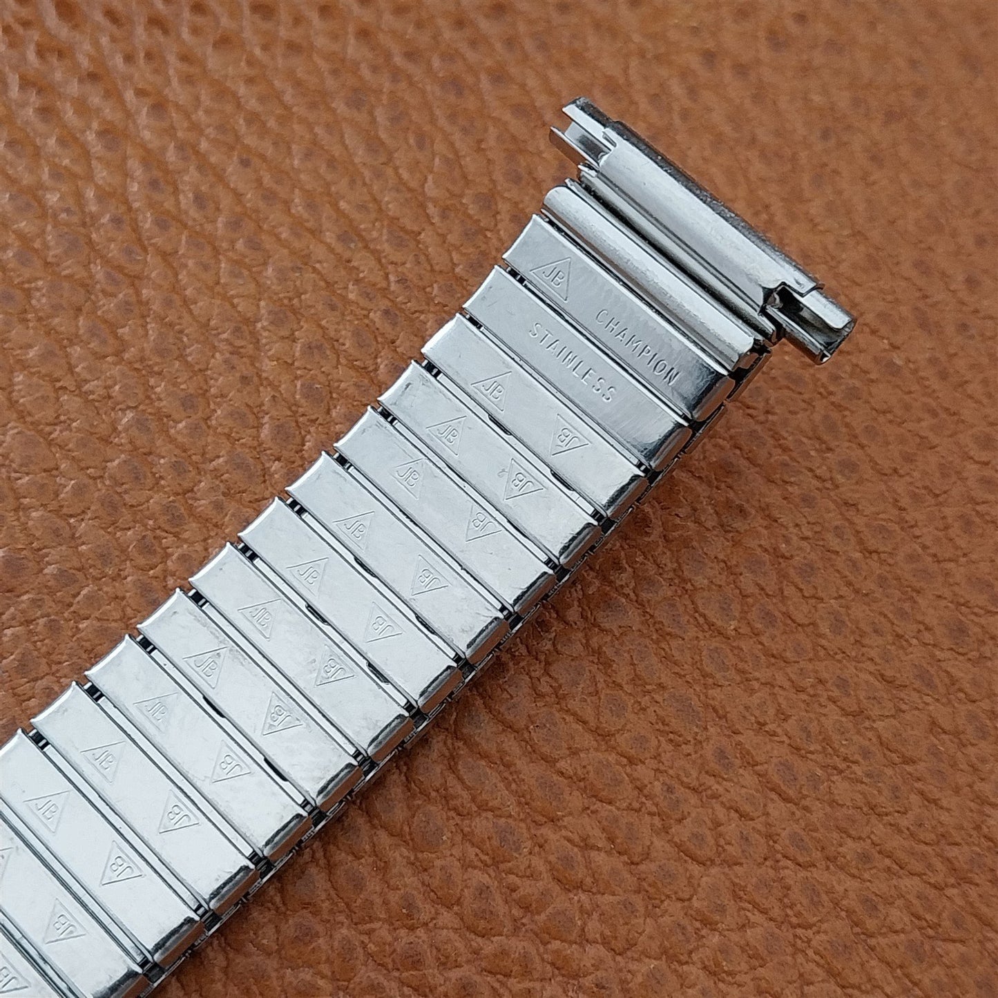 18mm 19mm 20mm JB Champion Stainless Steel Expansion nos 70s Vintage Watch Band