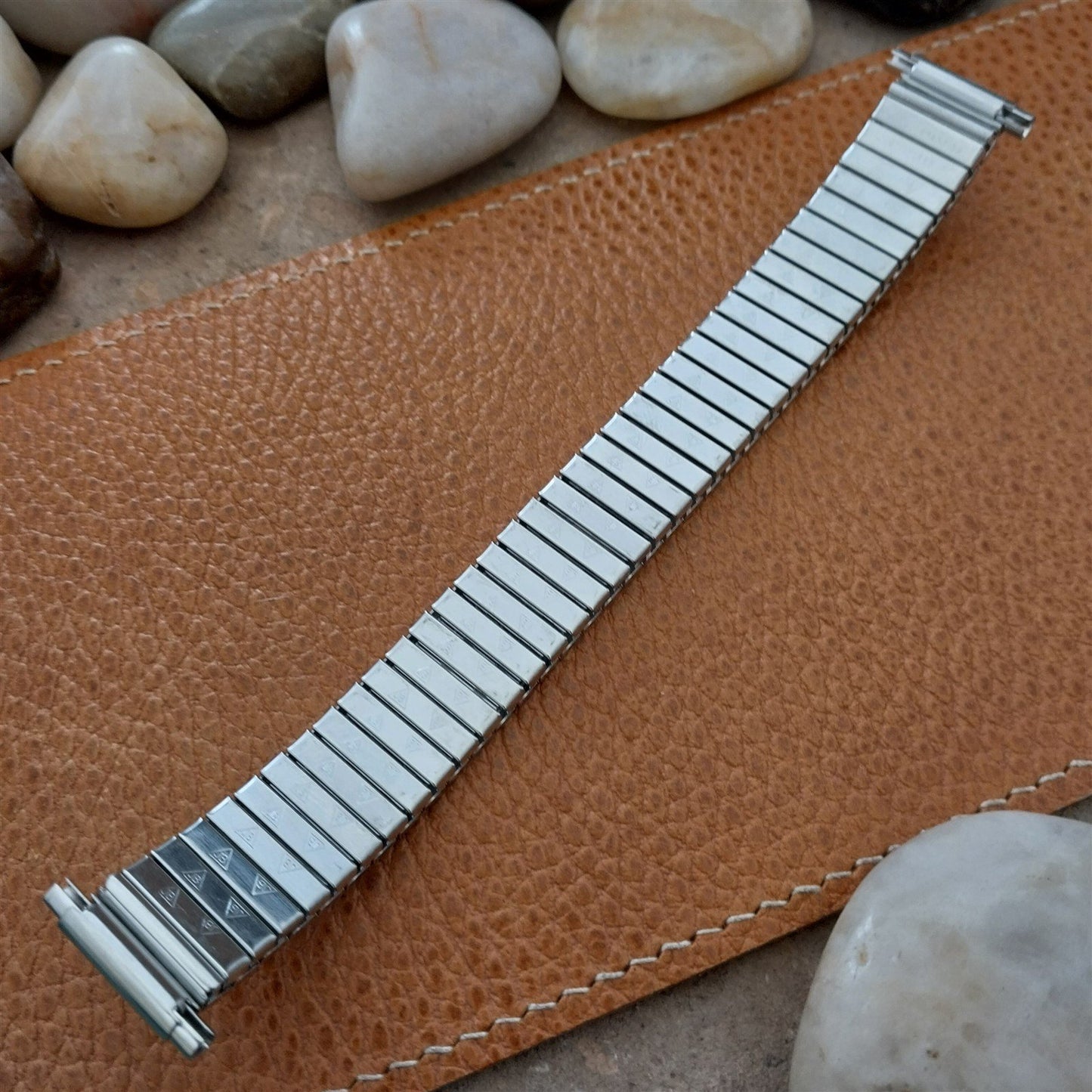18mm 19mm 20mm JB Champion Stainless Steel Expansion nos 70s Vintage Watch Band